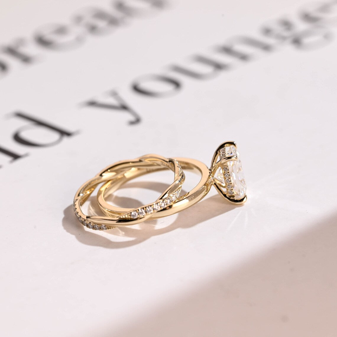 Bridal ring set for her