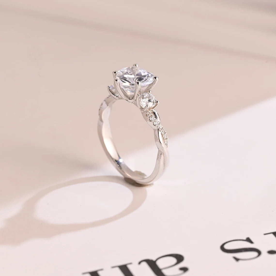 Crossover shank ring