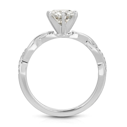 Modern proposal ring 