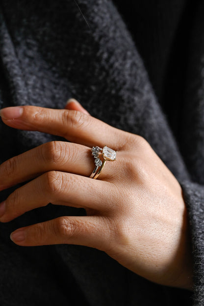 Wedding ring set for her