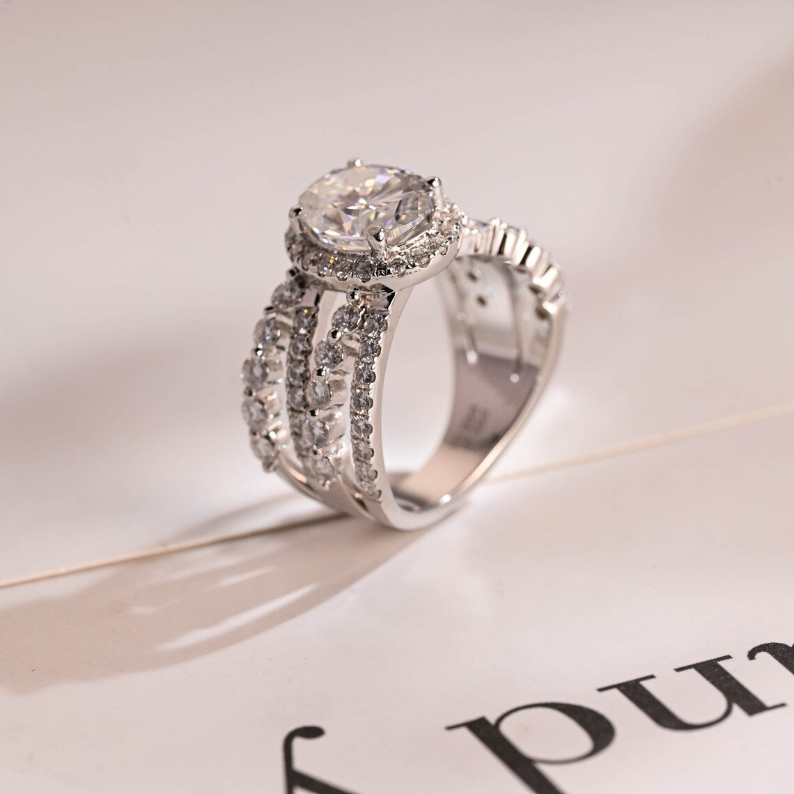 Wide Band Statement Ring