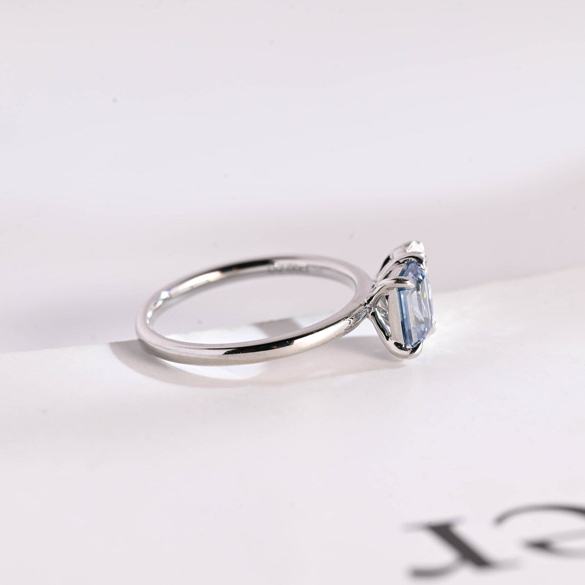 Unique toi et moi proposal ring
