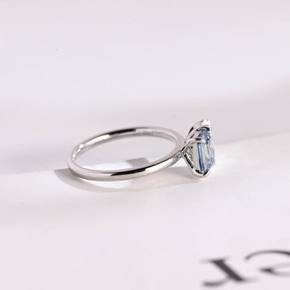 Unique toi et moi proposal ring