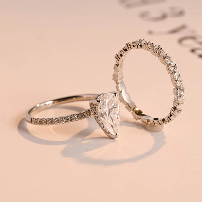 Hidden halo ring