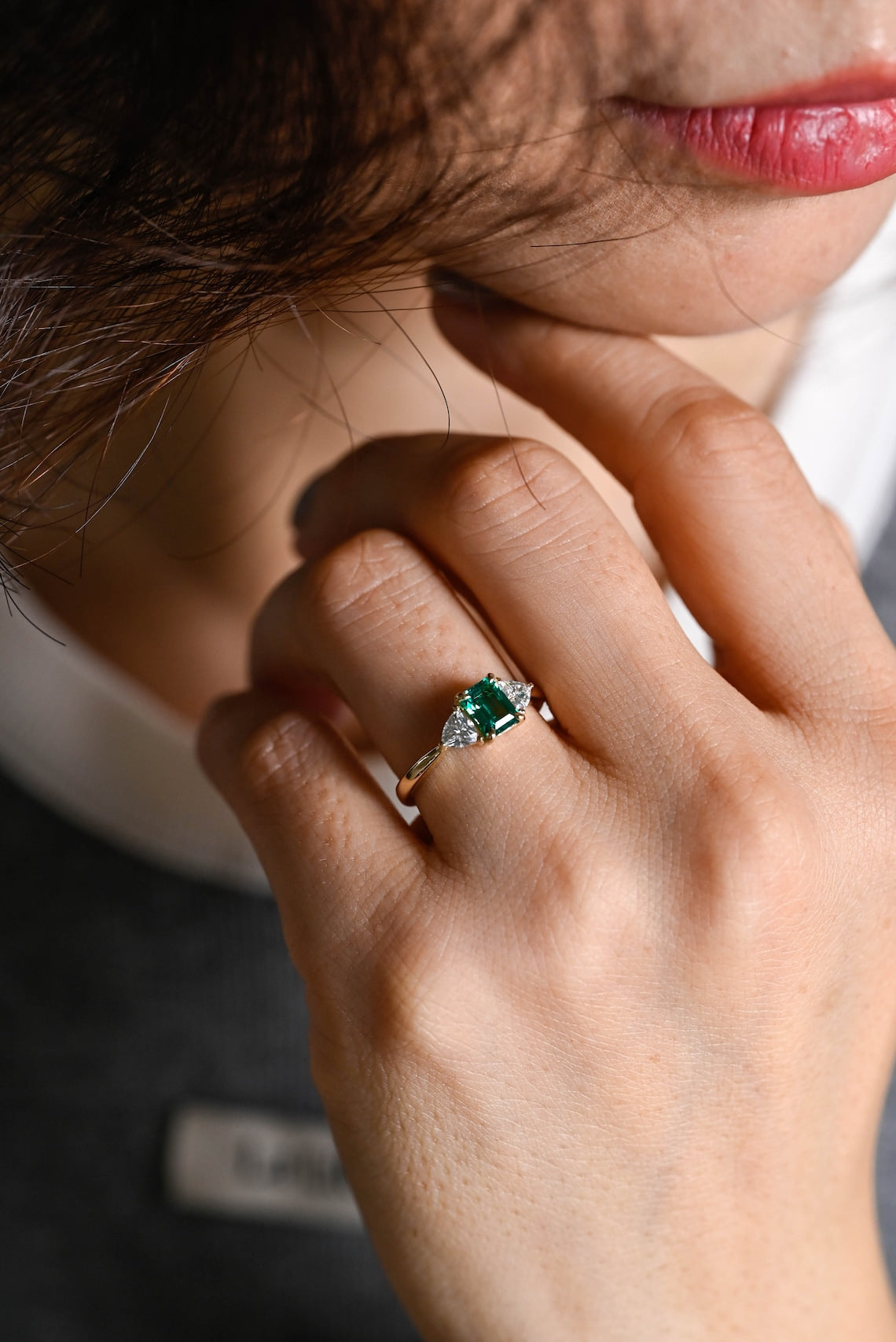 Romantic proposal ring