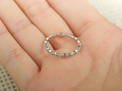Wedding band gift for her