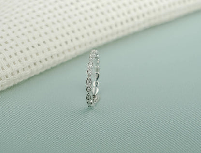 Full eternity wedding band