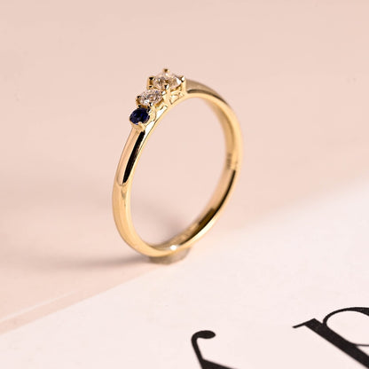 Vintage inspired gold ring