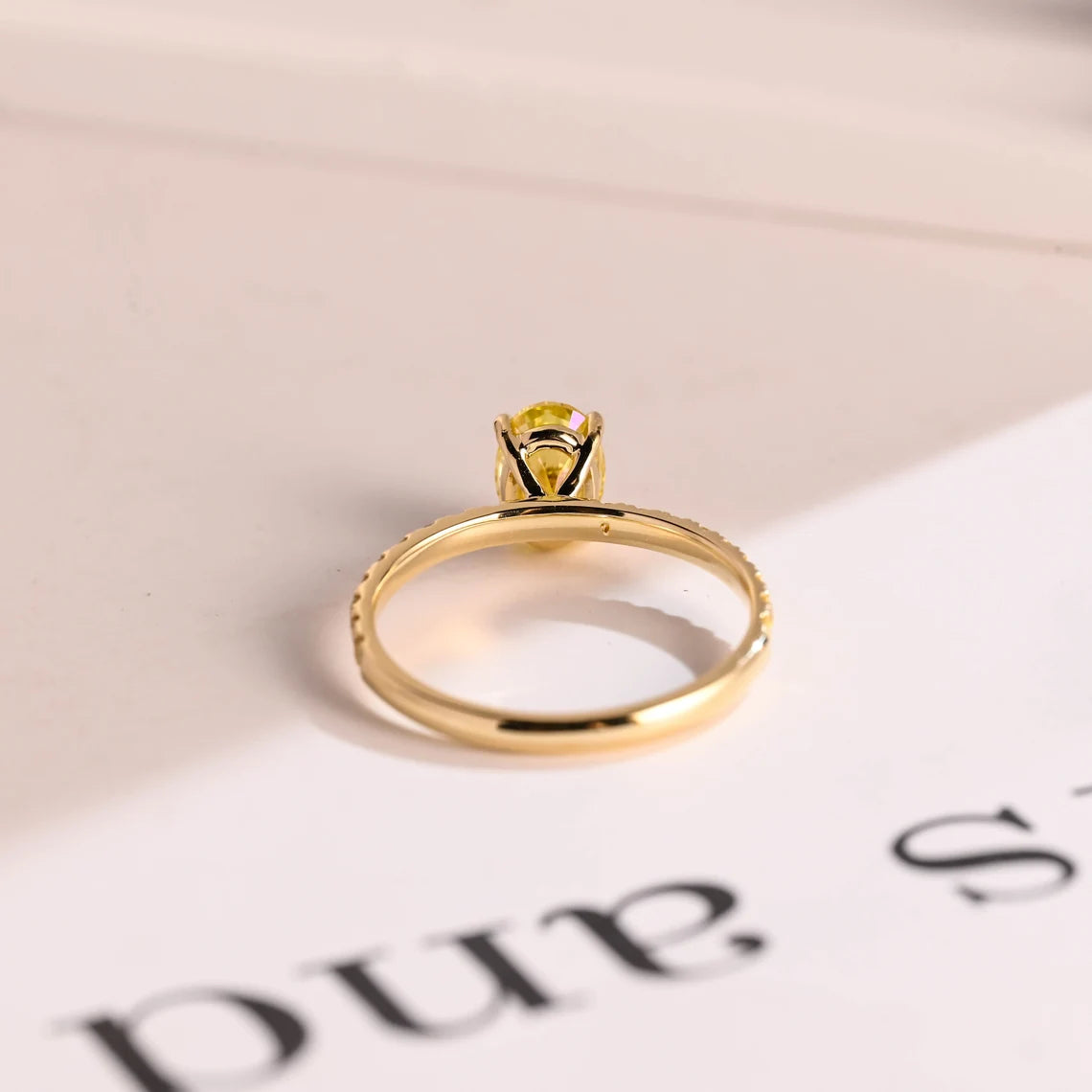 Oval Cut Moissanite Jewelry