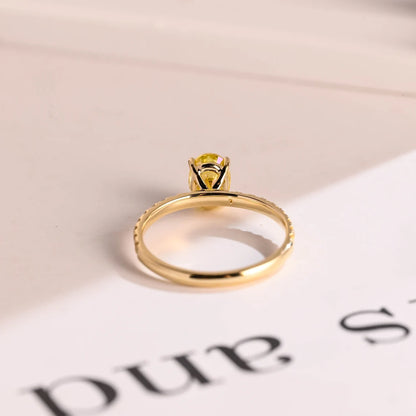 Oval Cut Moissanite Jewelry