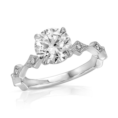 Modern anniversary ring