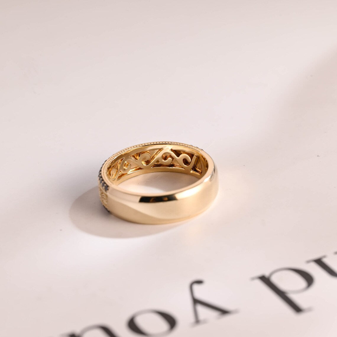 Unique Men’s Wedding Band