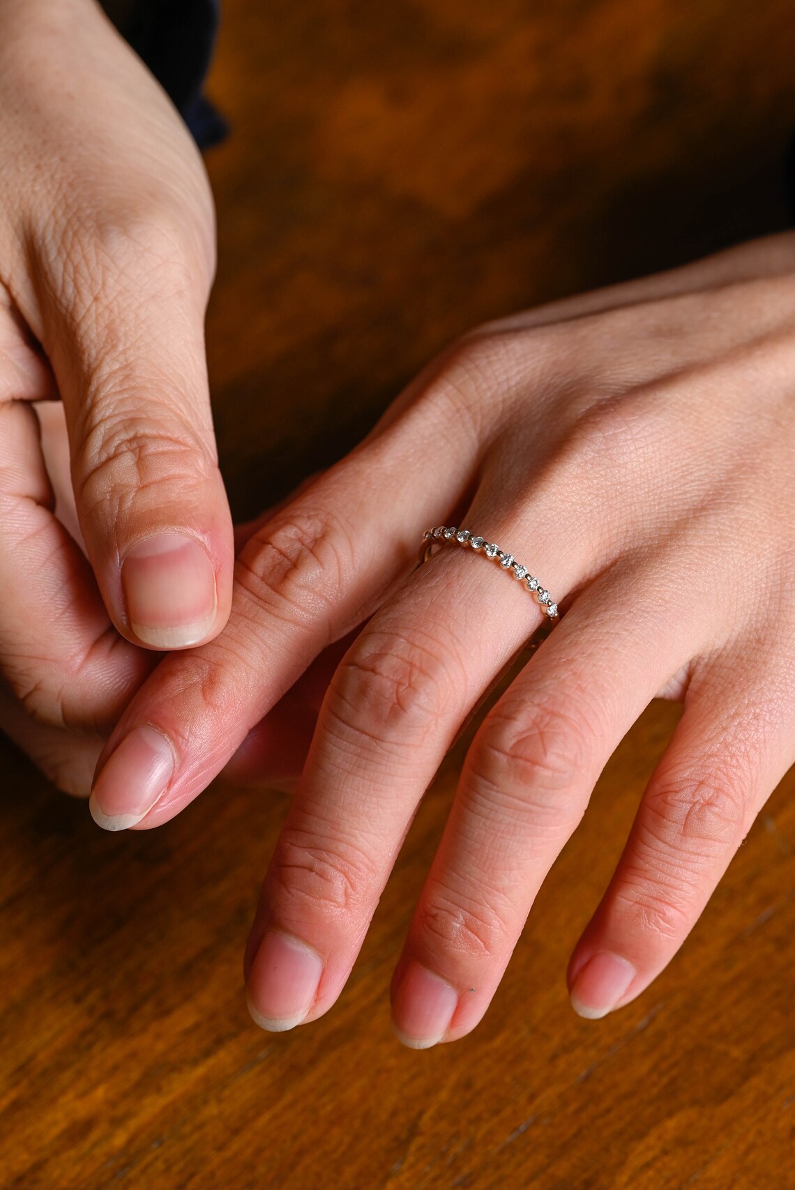 Fine jewelry gold band