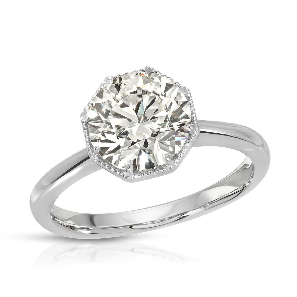 Vintage solitaire ring