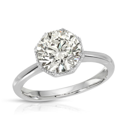 Vintage solitaire ring