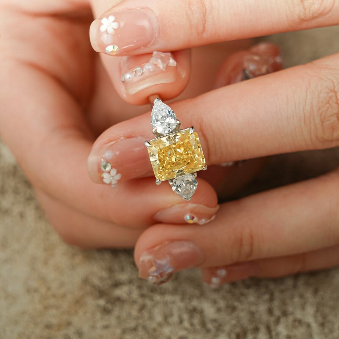 Fine jewelry engagement ring
