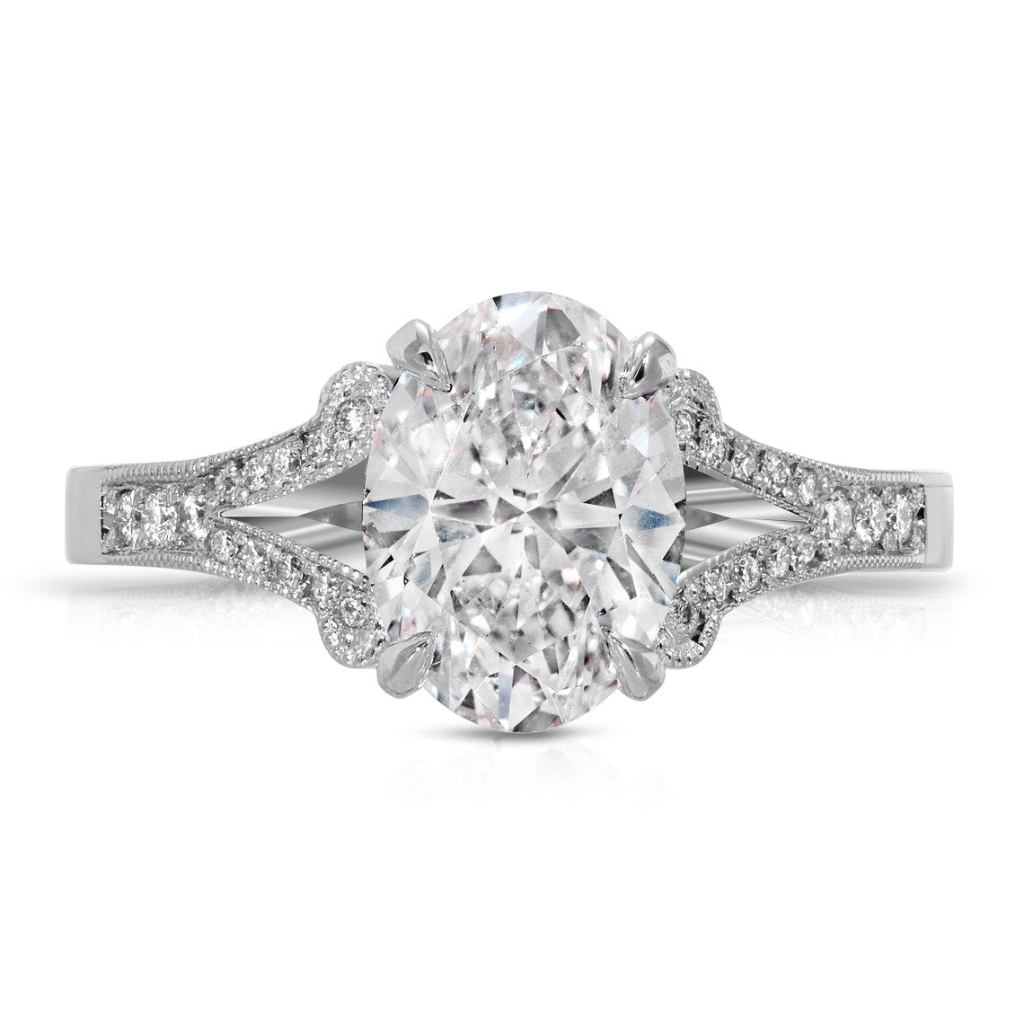Heirloom proposal ring for her