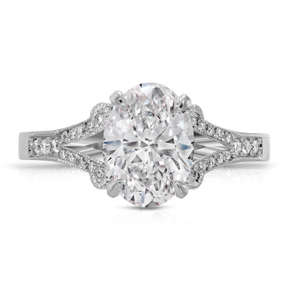 Heirloom proposal ring for her