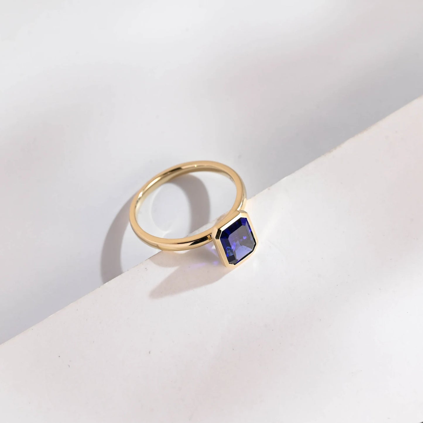 blue stone ring