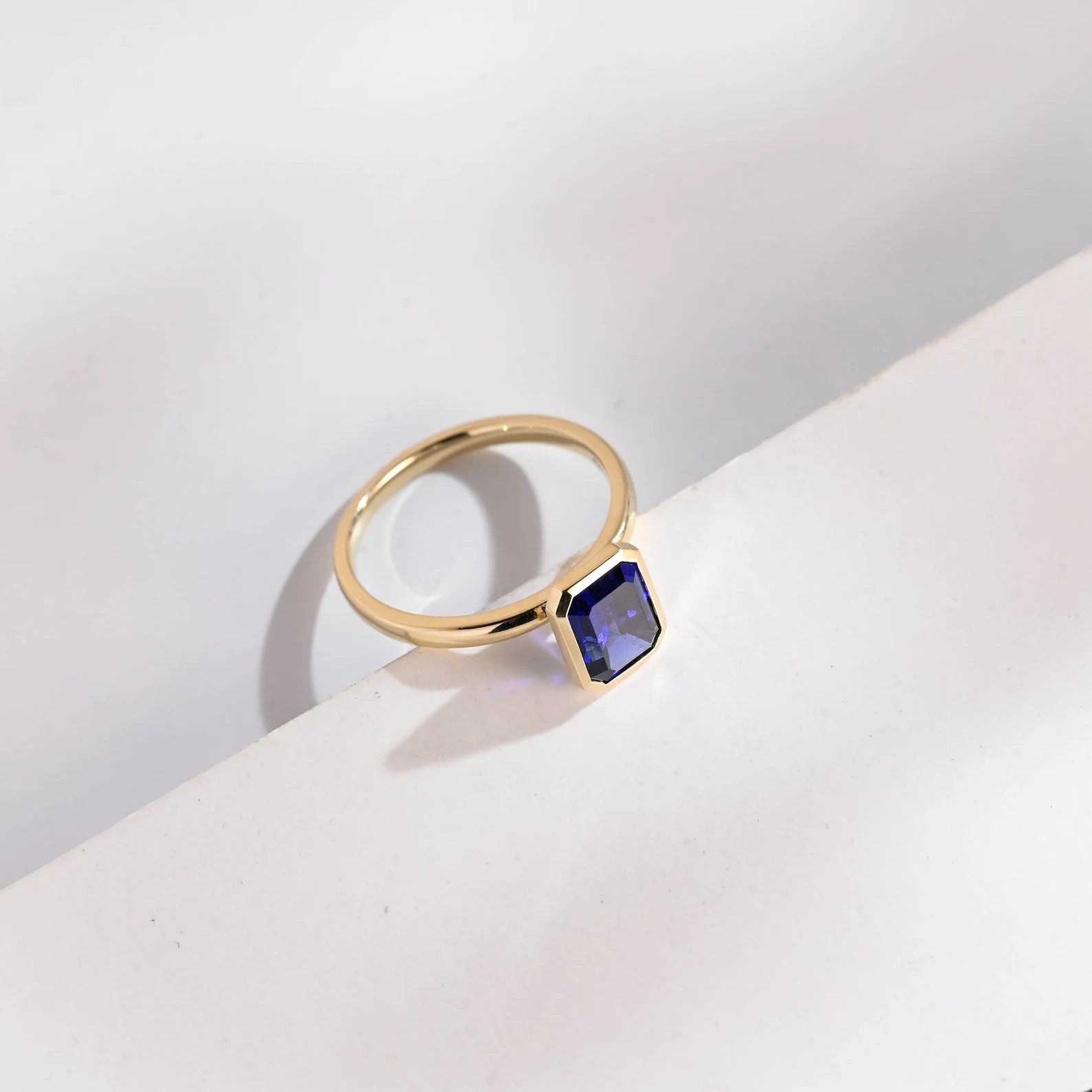blue stone ring