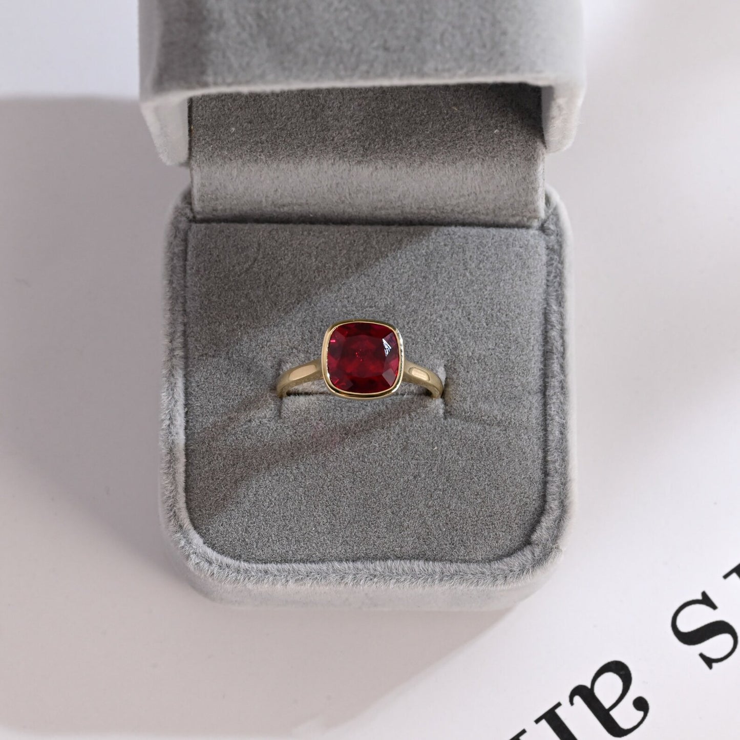 cushion cut diamond ring | cushion cut engagement rings