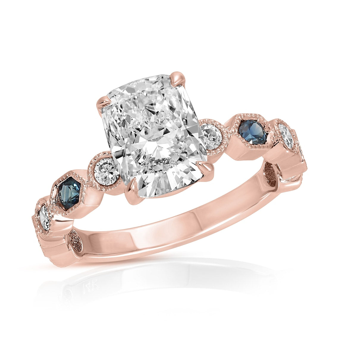 Rose gold ring