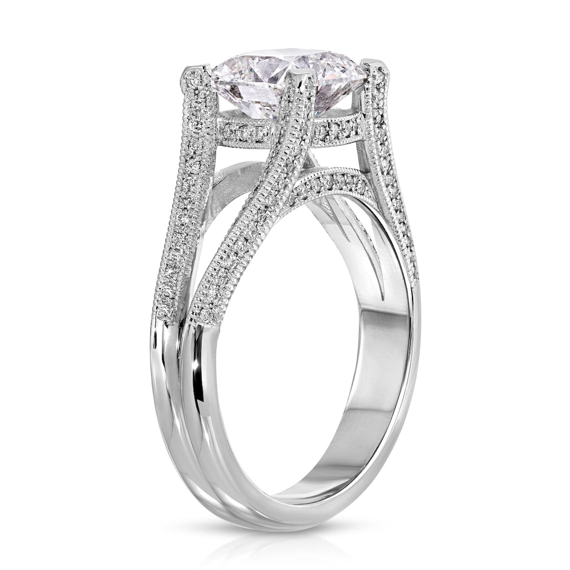 Luxury anniversary ring for her