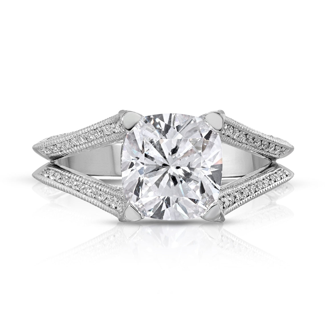 Antique style wedding ring