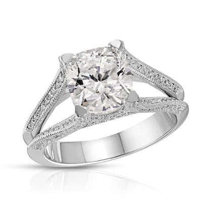 White gold ring