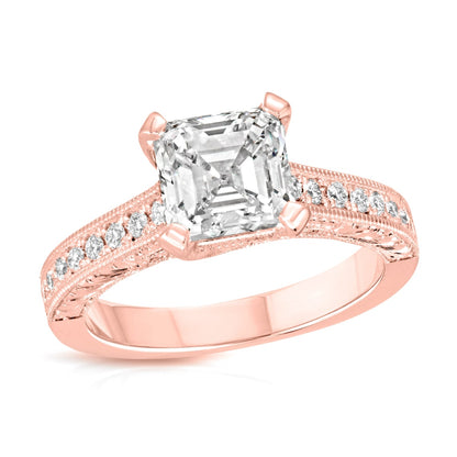Rose gold ring