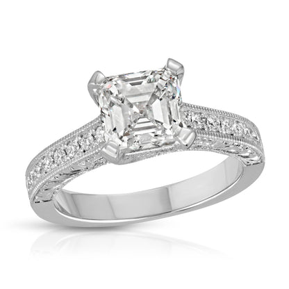 White gold ring