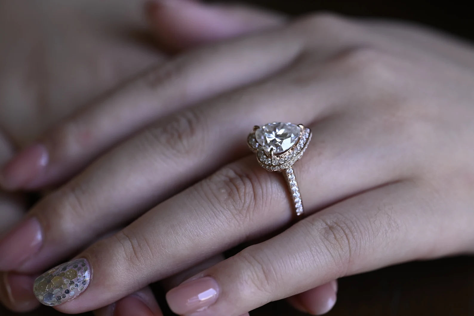 rose gold engagement rings | rose gold ring