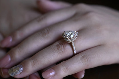 rose gold engagement rings | rose gold ring