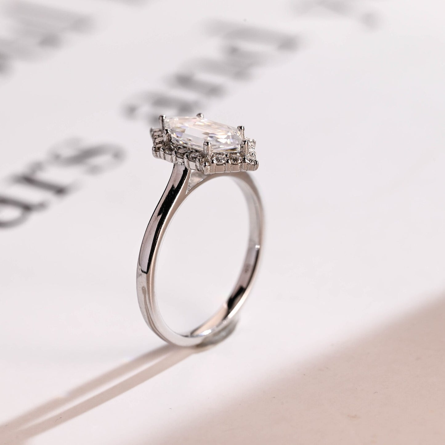 halo engagement ring | halo diamond engagement ring​