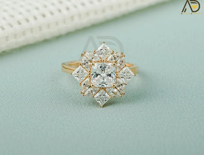 High-Quality Moissanite Ring
