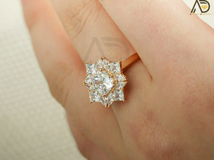 Stunning Gold Engagement Ring
