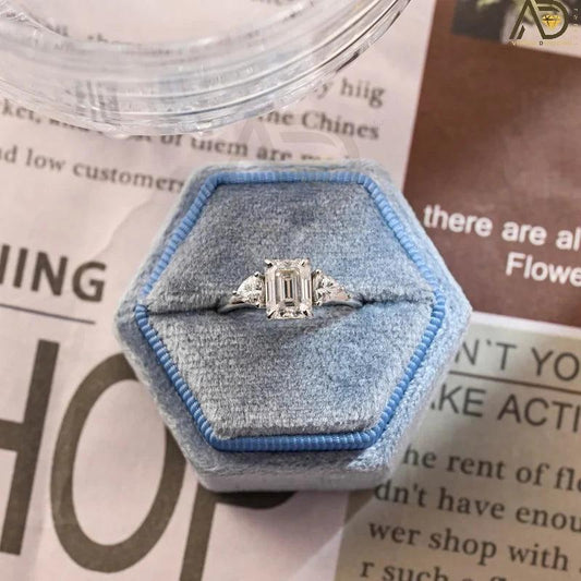 moissanite engagement rings