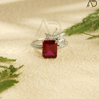 Timeless Ruby Engagement Ring
