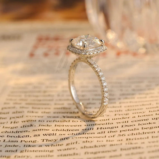 Cushion diamond ring, Engagement halo ring, Moissanite cushion ring, Halo bridal ring, Cushion cut wedding, Moissanite engagement ring, Halo cushion diamond, Vintage halo ring, Cushion cut promise, Elegant halo ring, Moissanite cushion halo, Halo anniversary ring, Bridal halo ring, Cushion solitaire ring, Timeless halo ring, Halo moissanite bridal, Cushion cut moissanite halo, Classic halo ring