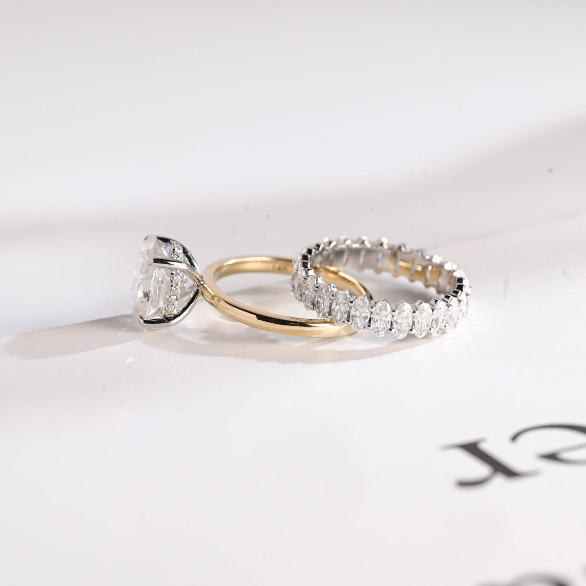 Bridal ring set for her