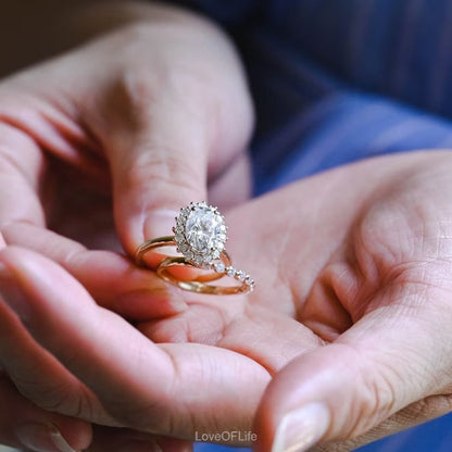 Bridal ring set for her