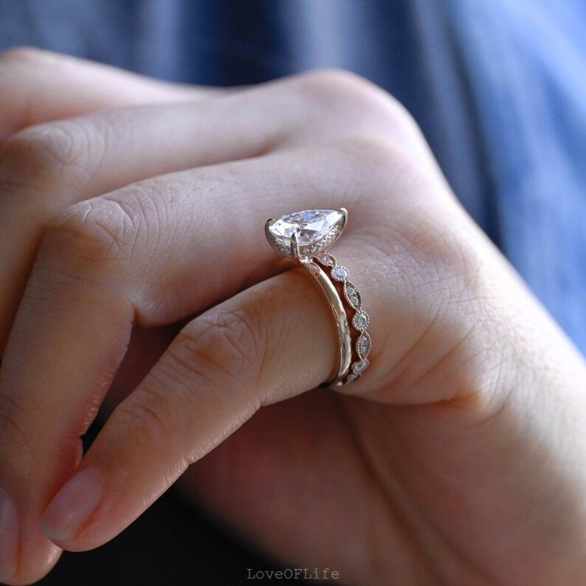 Fine jewelry ring set