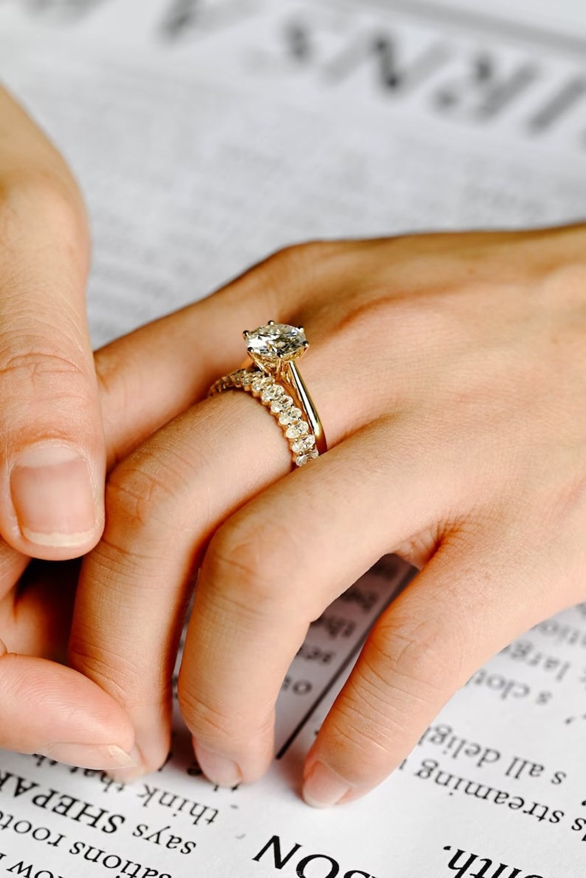 Anniversary ring set