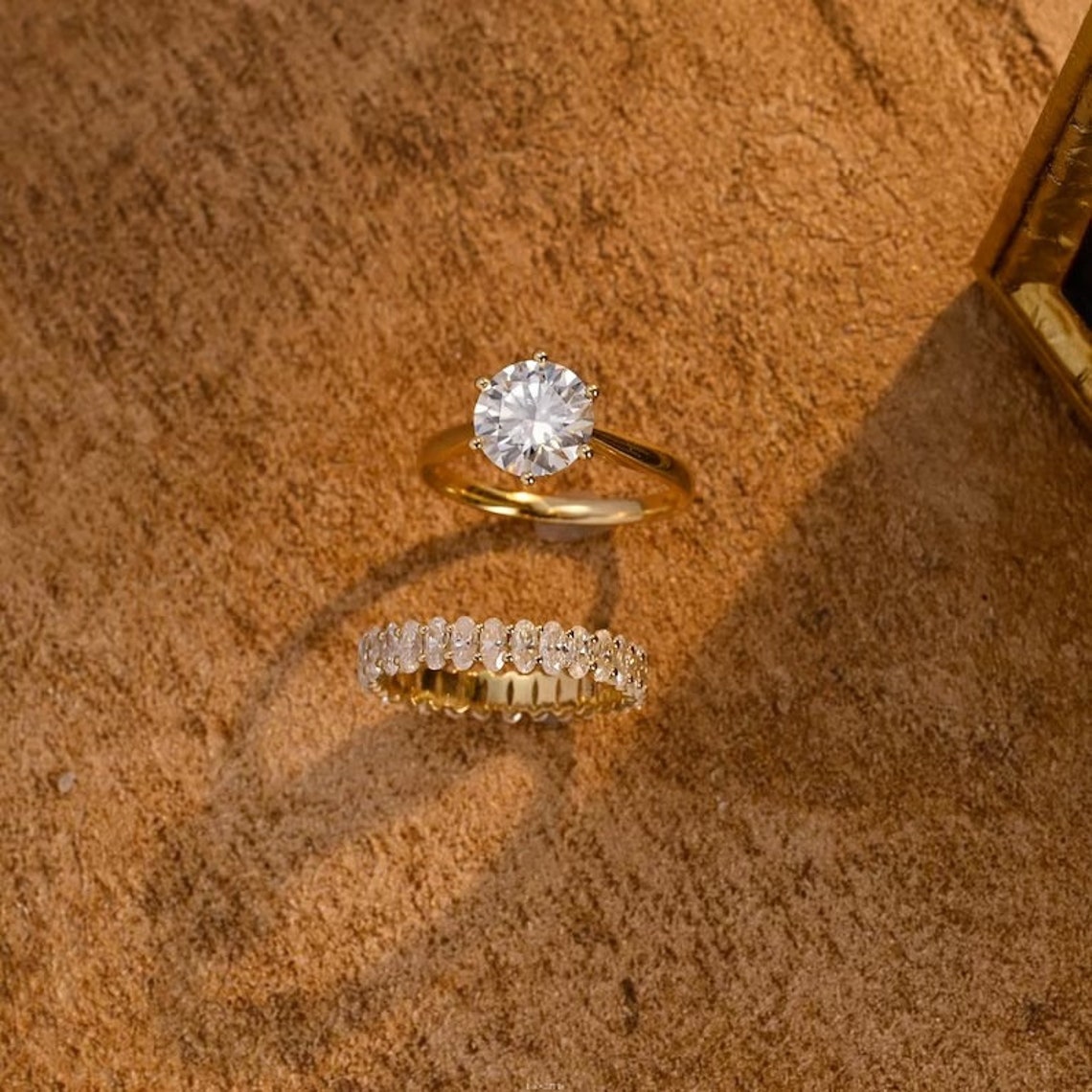 Bridal wedding ring set