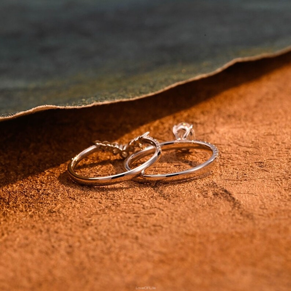 Anniversary ring set