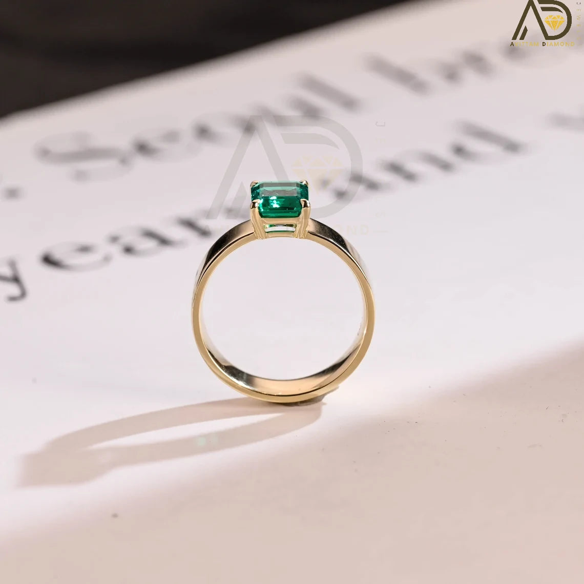 Dainty Emerald Bridal Jewelry
