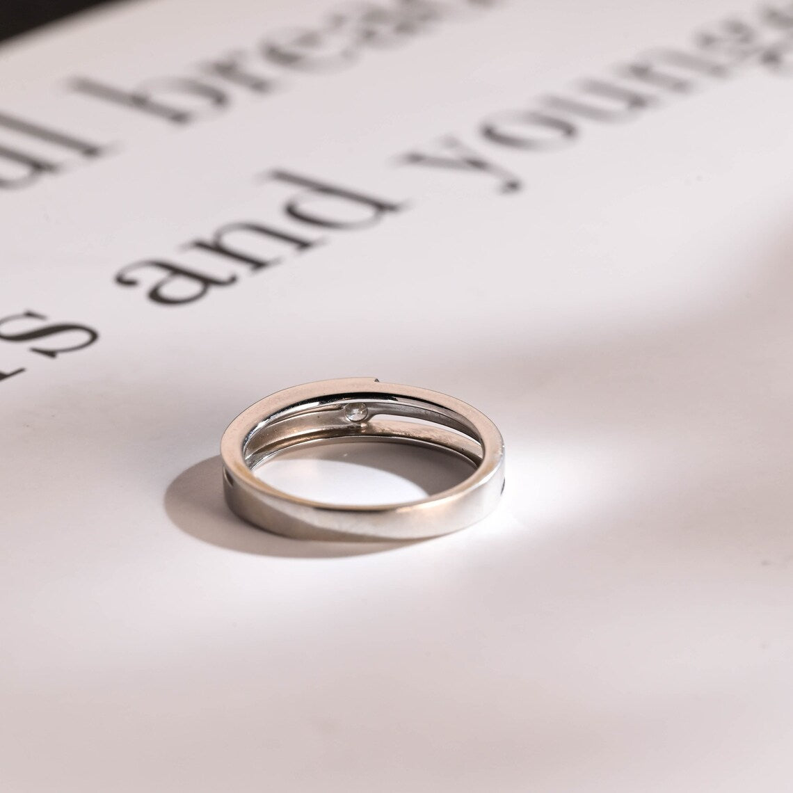 Men’s engagement band