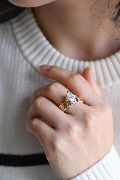 Antique wedding ring set