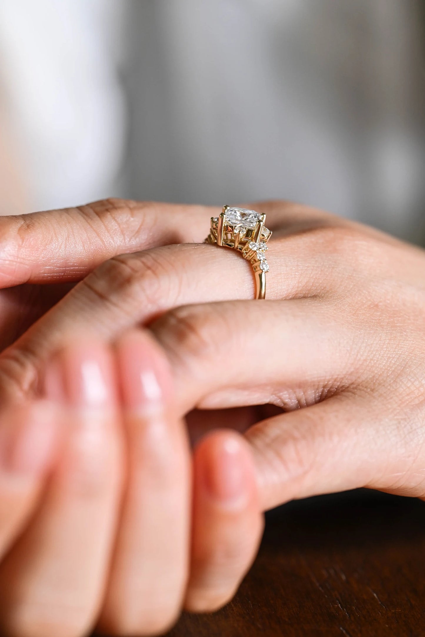 sparkling diamond wedding ring