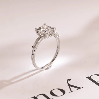 classic prong setting diamond ring